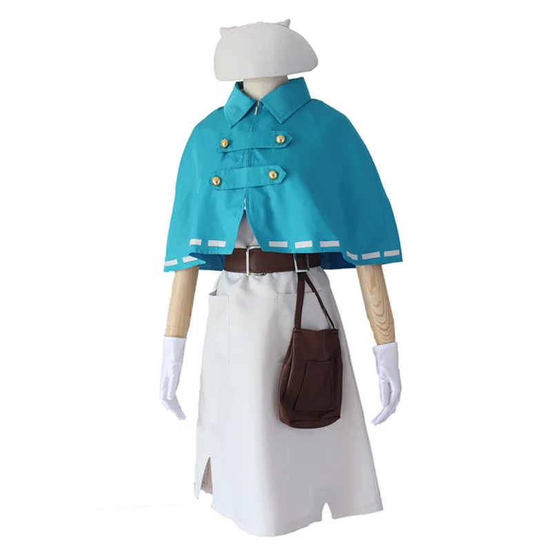 

Halloween Cosplay Costume Identity V Fifth Personality Doctor Emily Dyer Blue Multi-Piece Set Of Ladies Anime Game Show Costume