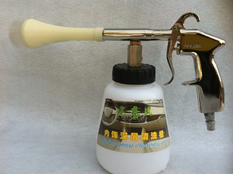Pneumatic Car Wash Spray Gun Auto Upholstery Cleaning Gun Dry Cleaning