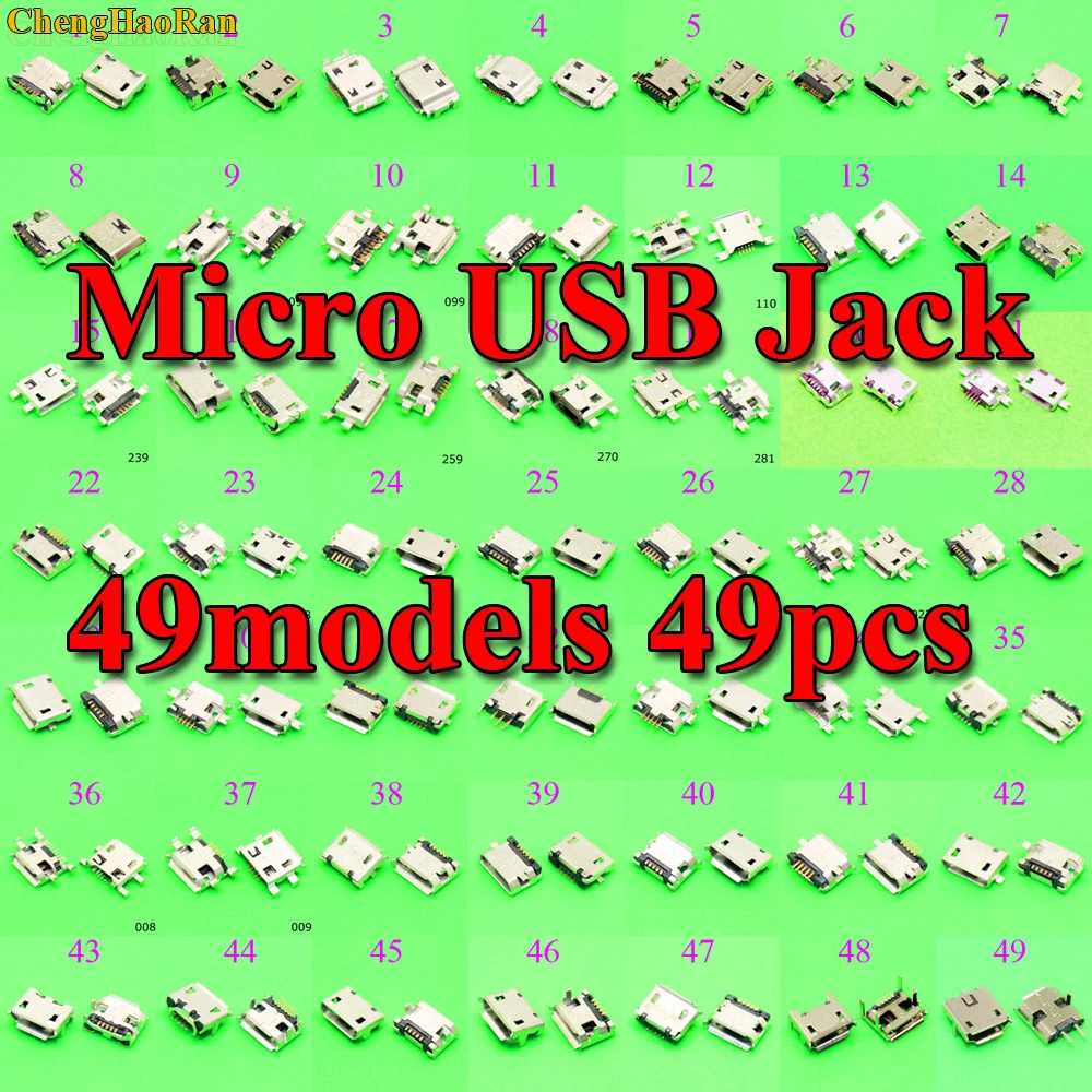 49models Mini Micro USB connector jack tablet phone mobile HUAWEI Sony Lenovo 49models Mini Micro USB connector jack tablet phone mobile HUAWEI Sony Lenovo