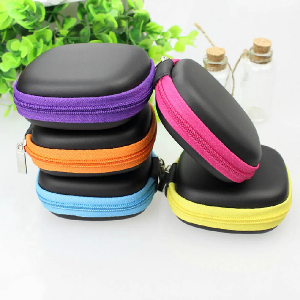 

Earphone Wire Organizer Box Data Line Cables Storage Box Case Container Coin Headphone Protective Box Case Container