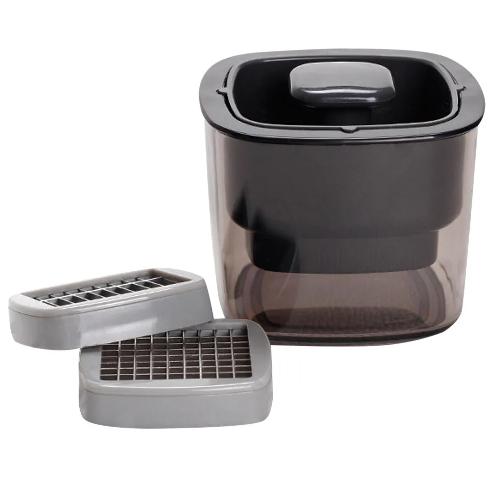 

New Arrival Fashion Handy Compact Garlic Press Cube Storage Bin Mince Quick Slice Kitchen Tool High Quality Kitchen Accessories