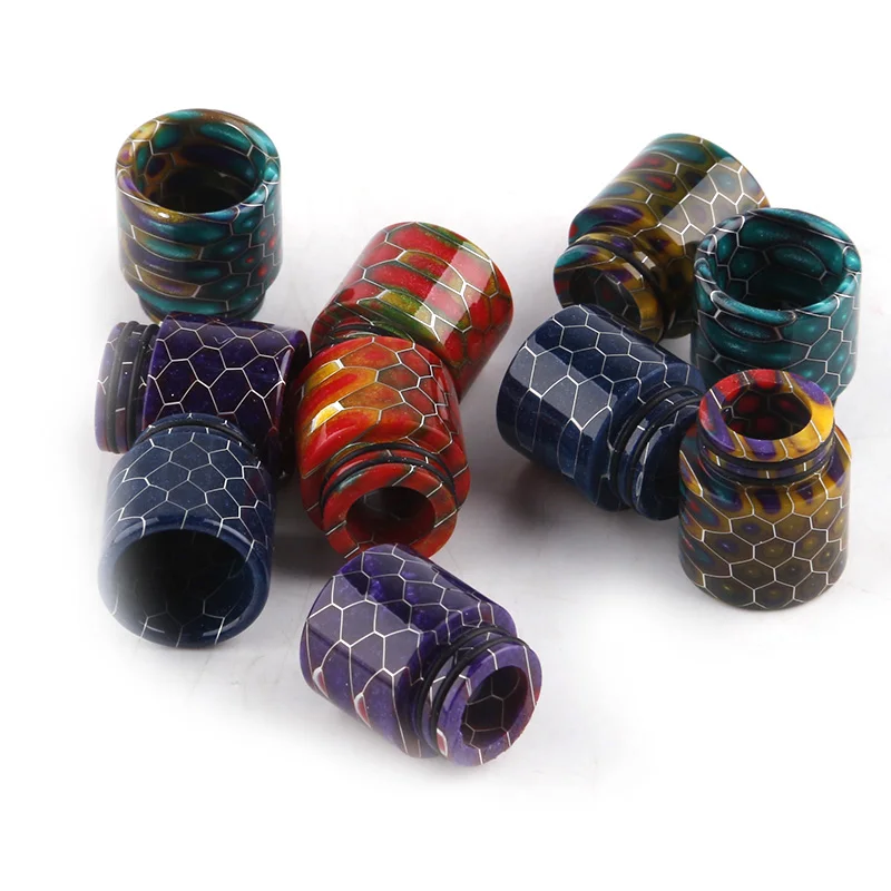 

810 Drip Tips Epoxy Resin Mouthpiece for BABY AND BIG BABY PRINCE for KENNEDY 24 GOON RDA Atomizers