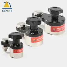 LISHUAI On/Off Magnetic Welding Ground Clamp Rare Earth Switchable Magnet Welding Holder 200A/300A/600A