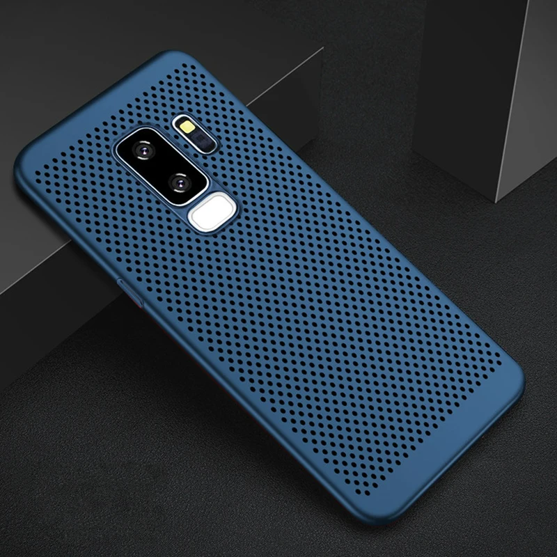 2019 Новый чехол для samsung Galaxy S10 Lite Plus PC phone Case S8 plus S9 NOTE 9 8 дышащий охлаждающий