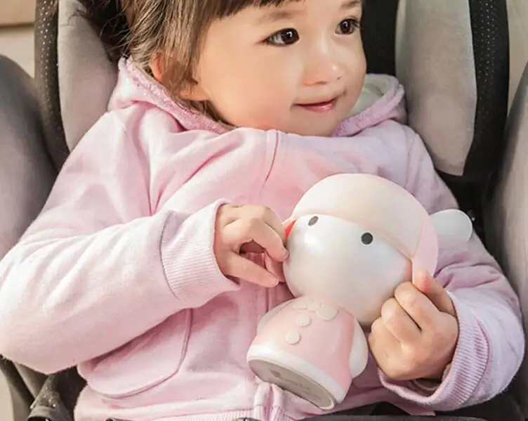 Xiaomi Mitu история о роботах Teller Робот Мини Bluetooth динамик 16 Гб хранения сопровождать детей для сна