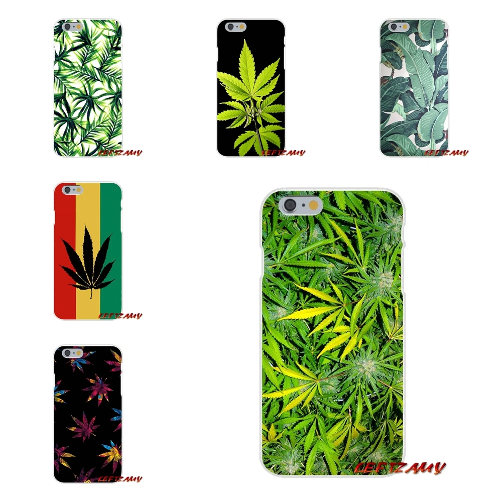 Kopen Tropische weed hennep banana bladeren Slanke Siliconen telefoon Case Voor Sony Xperia Z Z1 Z2 Z3 Z4 Z5 compact M2 M4 M5 E3 T3 XA Aqua