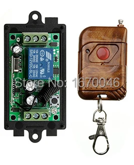 

DC12V 1CH 315mhz/433mhz wireless remote control swrich rf radio switch universal remoter control transmitter window/Garage Doors