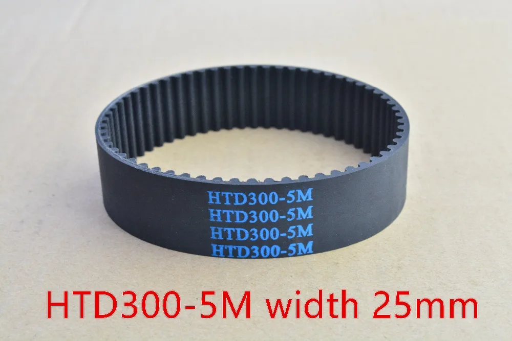 3d printer belt closed loop rubber HTD 5M timing belt 60 teeth 300mm