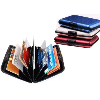 

Wholesale 5* ( Aluminum Credit Card ID Holder / Wallet, Light Weight - RED
