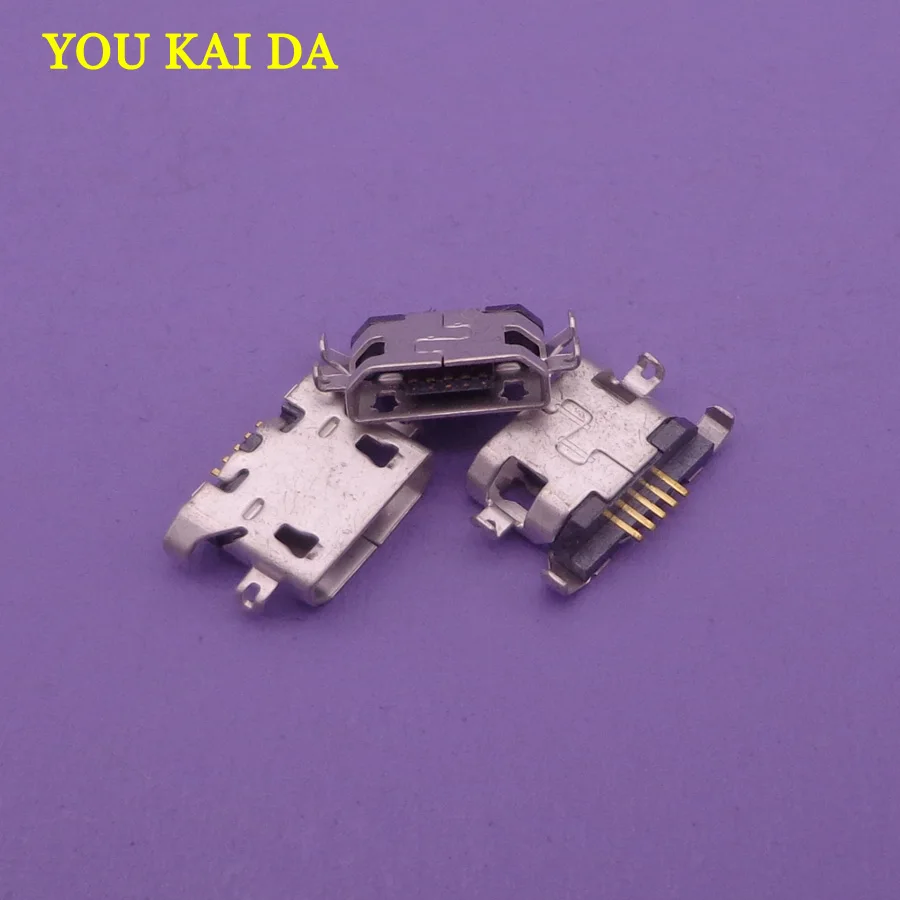 

30pcs/lot For Huawei Y625 micro mini jack socket USB Connector charging port for lenovo A378t