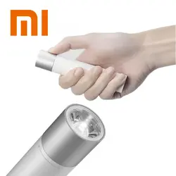 Xiaomi Портативный фонарик 3350 mAh Li-battery Аварийная зарядка литиевая батарея Регулируемая яркость режимы usb зарядный порт