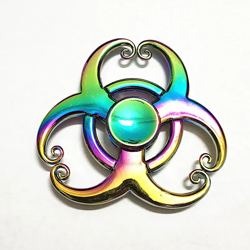 

103 high quality Fidget Spinner Metal Rainbow Dragon Hand Finger Spinners Autism ADHD Focus Anxiety Relief Stress