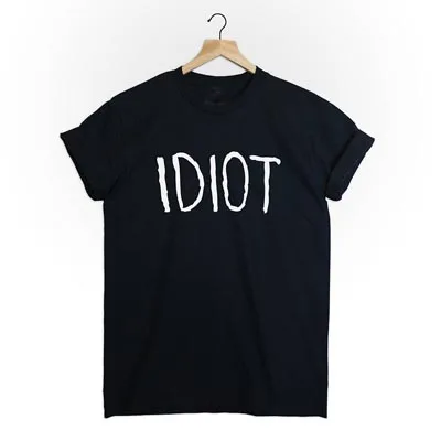 Футболка с идиотом 5SOS летняя футболка изображением группы five seconds of summer