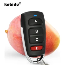Kebidu 433 МГц Автоматический Пульт дистанционного управления Клонирование ворота для гаражной двери пульт дистанционного управления Портативный Дубликатор ключ