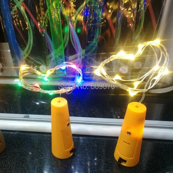 

240PCS/lot Cork Bottle Stopper Lights Fairy String LED Lights Bulbs string lights for Party Wedding Concert Festival Christmas