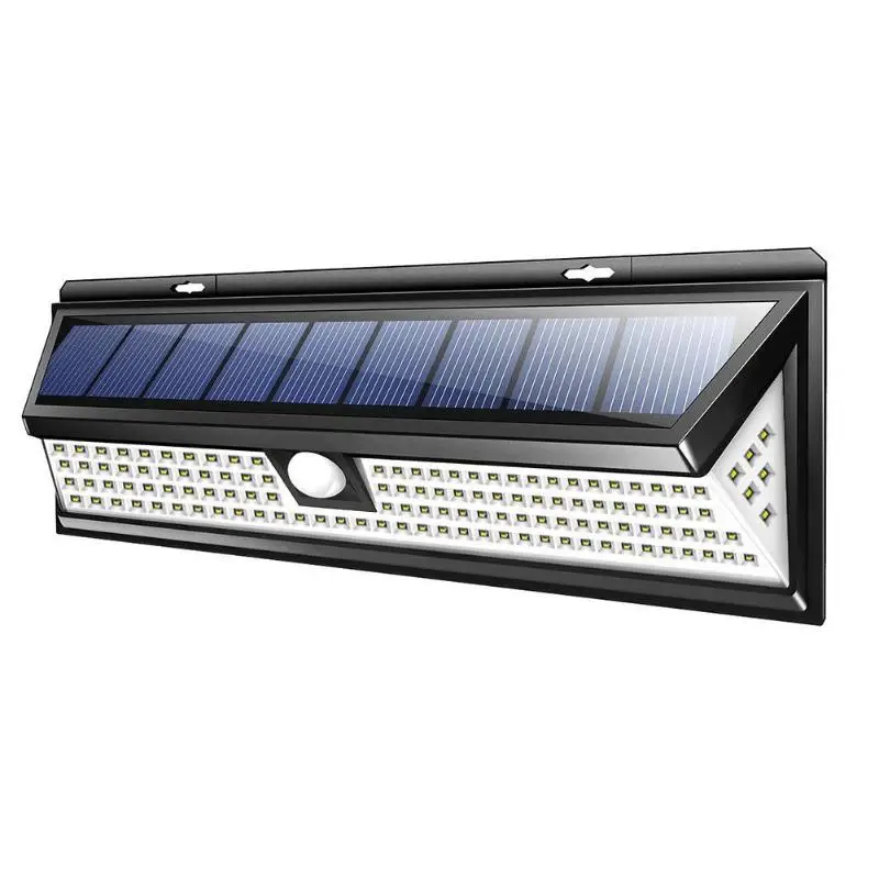 Comprar 118LED 1000LM SMD lámpara Solar impermeable iluminación al aire libre jardín luces patio PIR Sensor de movimiento emergencia lámpara Solar led de pared