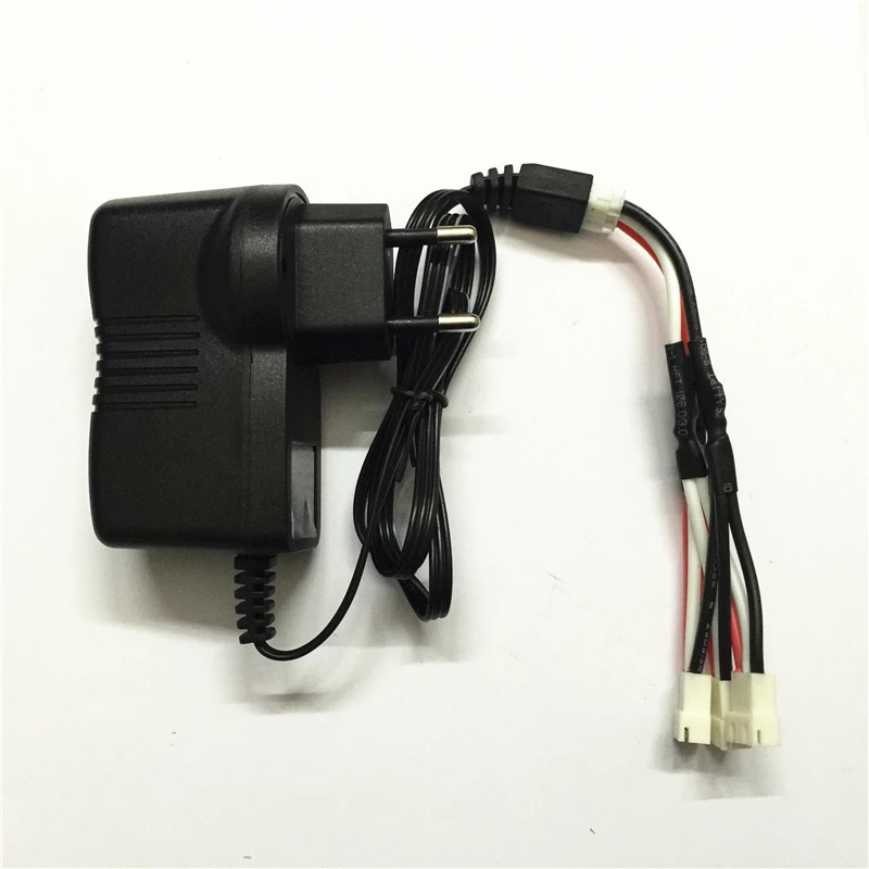

Charger For MJX X101 With 3in1 Cable EU/US Adapter Spare Patrs For Syma X8 X8C X8W X8G YiZhan X6 Wltoys V912 V913 V262 V333 Q212