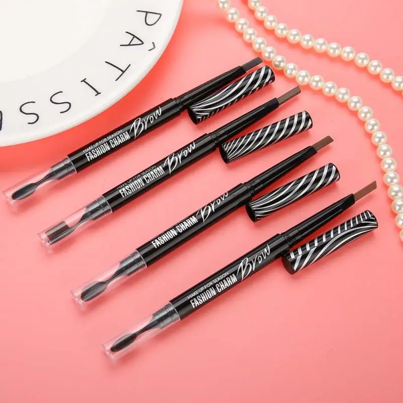 Двухсторонние Тени для бровей Косметика натуральная долговечная краска ...