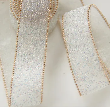 

High quality dress decorative supplies Pearl Beaded Lace Trim Clothing accessories Lace Applique Trimming DIY Crafts 2cm Width