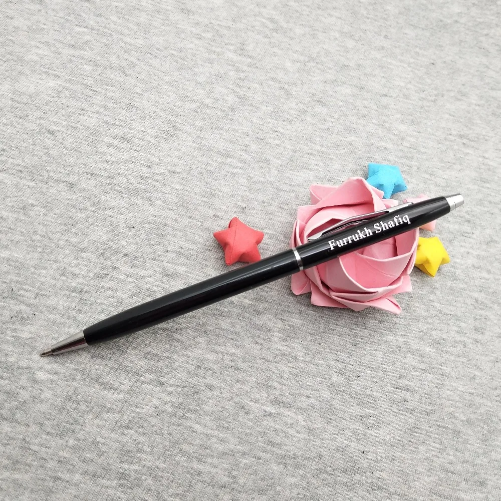 

Unique House Moving gifts personalised with your thanks word text on pen body or pen cap 10pcs a lot free shipping