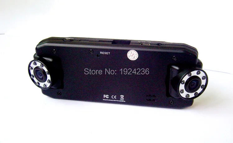 2015 Fashion HOT selling And High Quality Liteon X8000 Dual Lens Car Camera Vehicle DVR Dash
