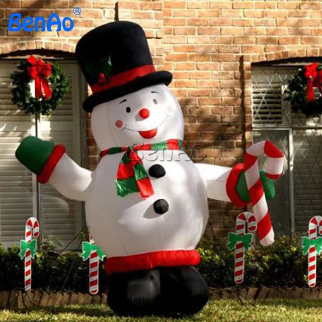 x053 3m hight fat airblown inflatable christmas decorations inflatable snowman yard holiday decoration - Christmas Airblown Inflatables x053 3m hight fat airblown inflatable christmas decorations inflatable snowman yard holiday decoration - Christmas Airblown Inflatables