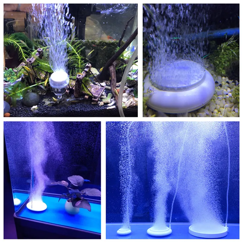 Тихий аквариум нано воздушный пузырь камень Refiner аквариум Воздушный диск нано воздушный диффузор для воздушного насоса выход аквариума аксессуары