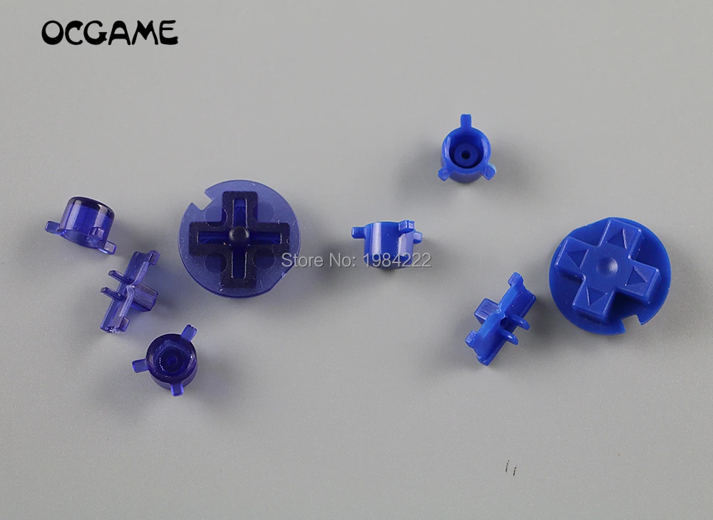 

OCGAME High quality 10 colors A B Buttons Keypads for Gameboy Pocket GBP On Off Power Buttons D Pads Power Buttons