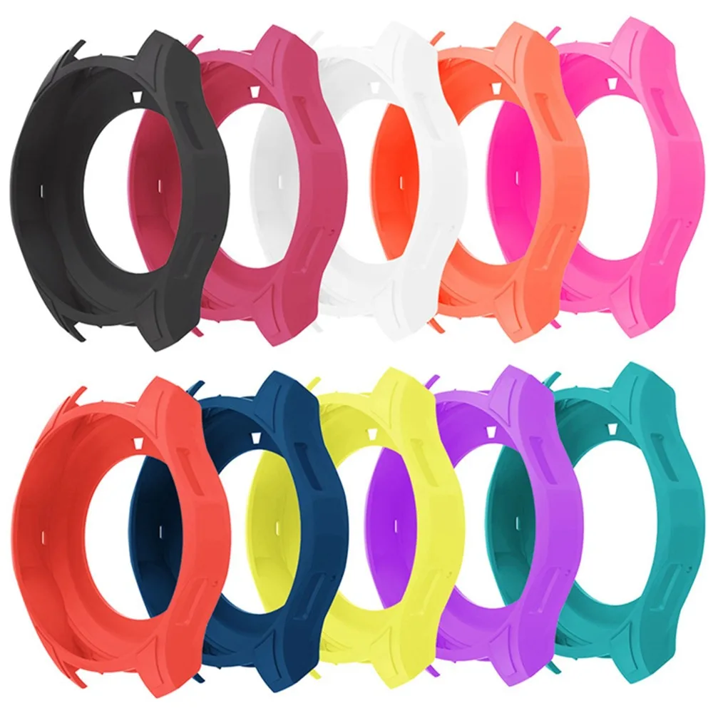 

Protective Rubber Silicone Protective Case Holder for Samsung Galaxy Gear S3 Classic Smart Watch Cove Protector Shell Wholesale