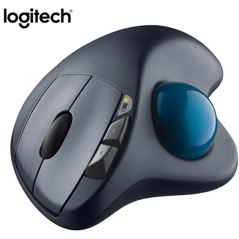 helgen Illustrer tag 100% Original Logitech M570 2.4ghz Wireless Trackball Mouse Ergonomic  Vertical Professional Drawing Laser Mice For Win10/8/7 - Mouse - AliExpress