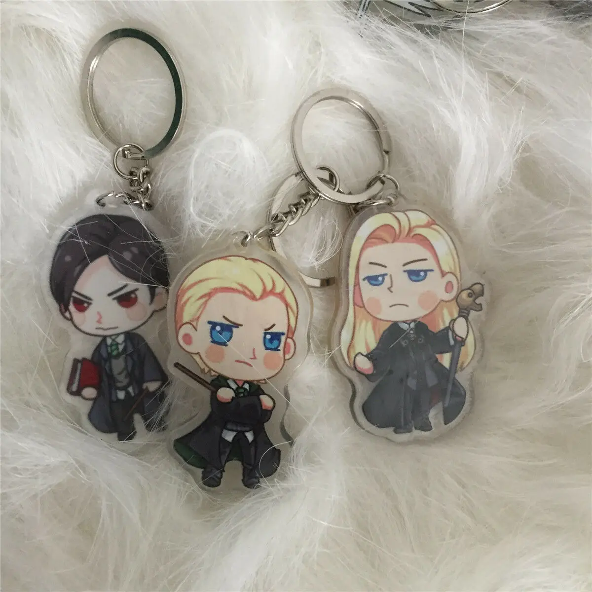 Harri Potter акриловый брелок с фигуркой Severus Snape Lucius Malfoy Draco|Реквизит для костюмов| |