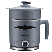 220 В AUX 2L Электрический чайник мини многофункциональная машина для приготовления пищи устройство для приготовления лапши для школы бизнес-ланч HX-12B55