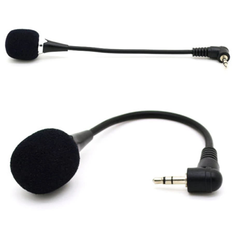 3.5mm Jack Mini Flexible Neck Microphone With Mic For Pc Laptop Msn