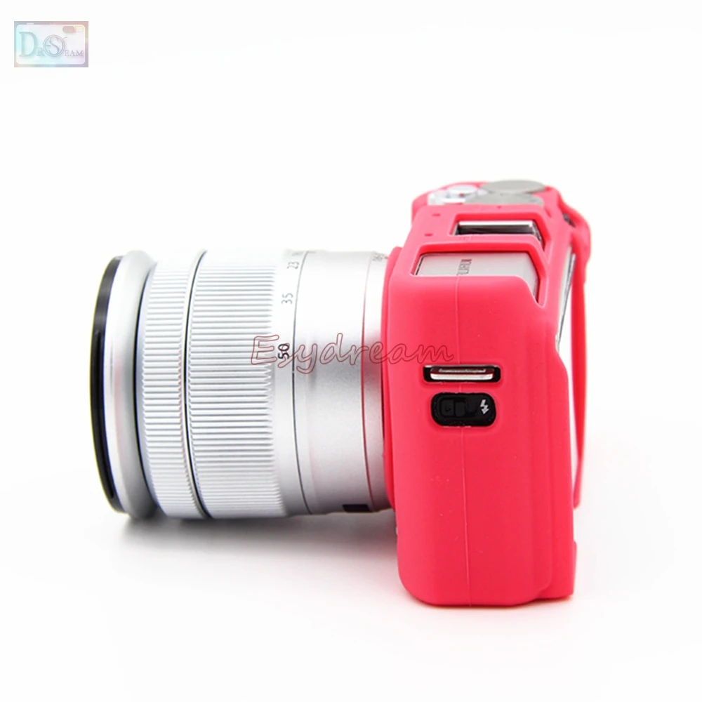 Резиновый силиконовый чехол Защитная мягкая рамка для Fuji Fujifilm XA3 X-A3 XA10 X-A10 камера