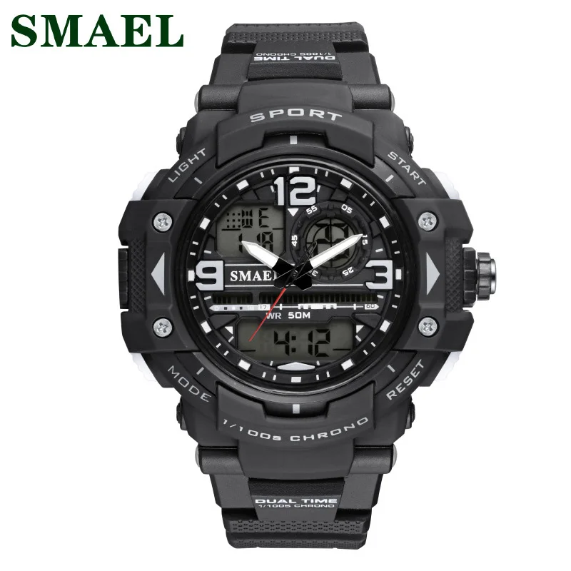 

2017 Fashion Sport Shock Watches Teens LCD Digital Watch Men Waterproof Military Outdoor Sports Male Clock relogio