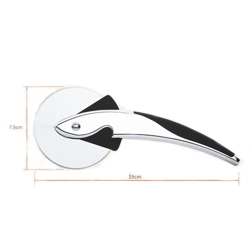 "Sharp Shark" Stainless Steel Shark Pizza Cutter sharksoul