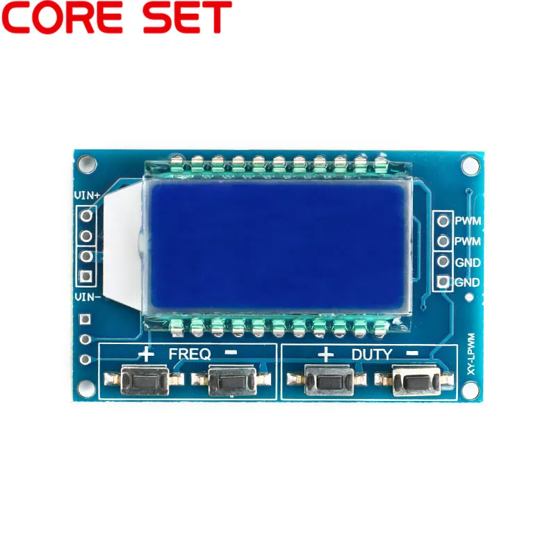 

1Hz-150Khz Signal Generator PWM Board Module Pulse Frequency Function Duty Cycle Adjustable Module TTL LCD Display 3.3V-30V