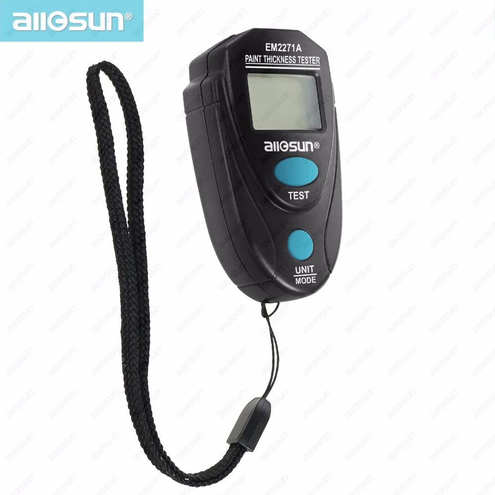 100% Original All-sun EM2271A Handheld Painting Thickness Gauge Automotive Coating Thick Tester Portable Tool Better Than em2271