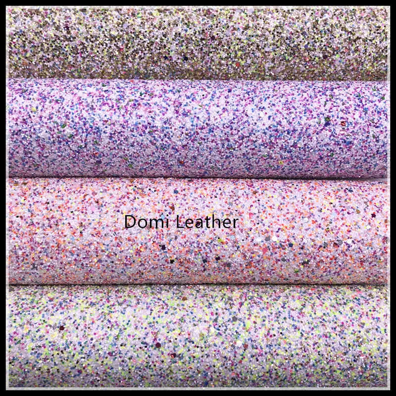 (DM6162) Mixed Colors Chunky Glitter Fabric For Hairbows | Дом и сад