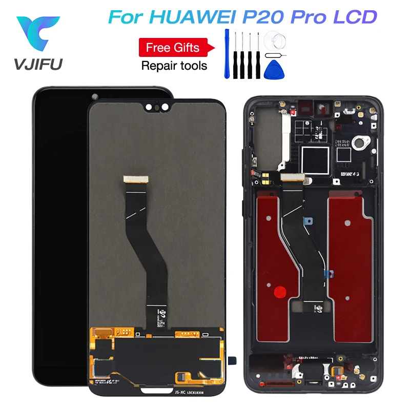 2240x1080 оригинальный Amoled для 6 1 &quotHuawei P20 Pro CLT AL ЖК экран дисплей сенсорный