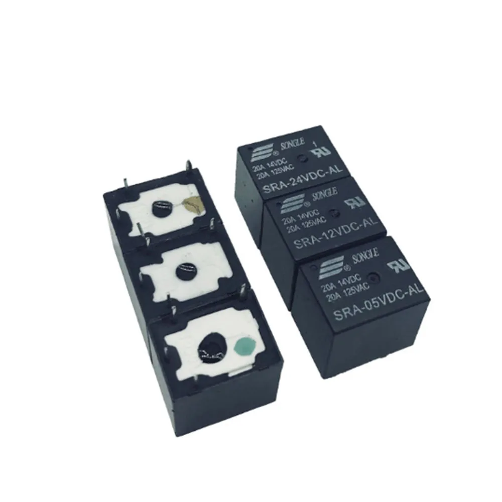 

5PCS Automotive Relays SRA-05VDC-AL SRA-12VDC-AL SRA-24VDC-AL 5V 12V 24V 20A T74 4PIN Relay Wholesale Price