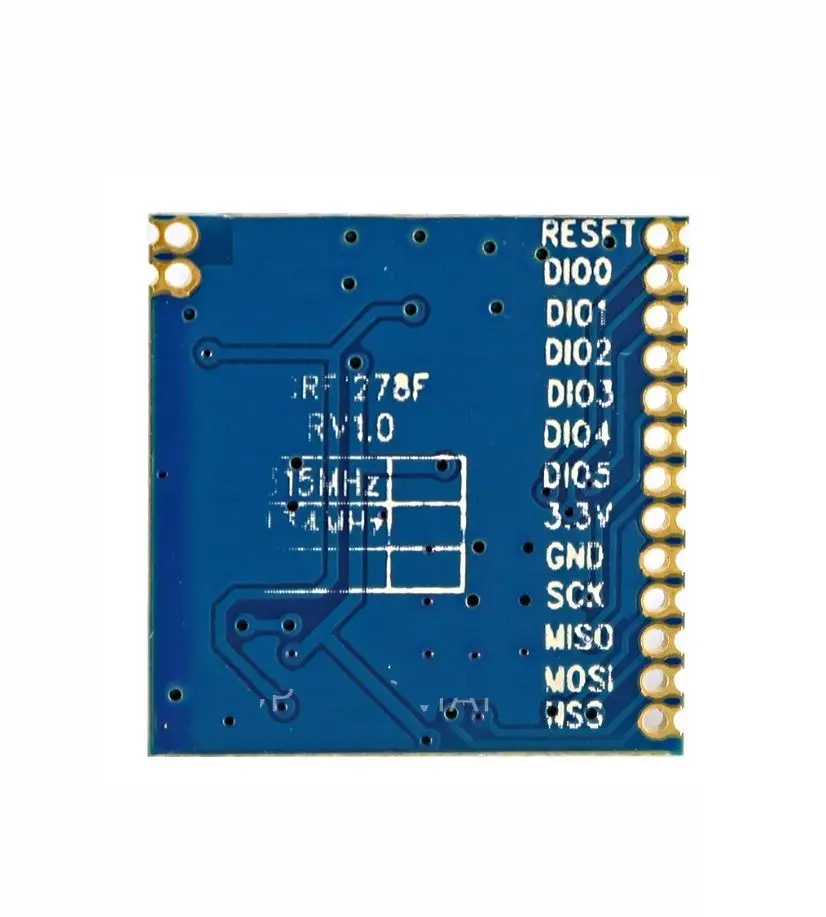 1 шт. 433 МГц LoRa SX1278 радиочастотный беспроводной модуль дальнего действия DRF1278F для