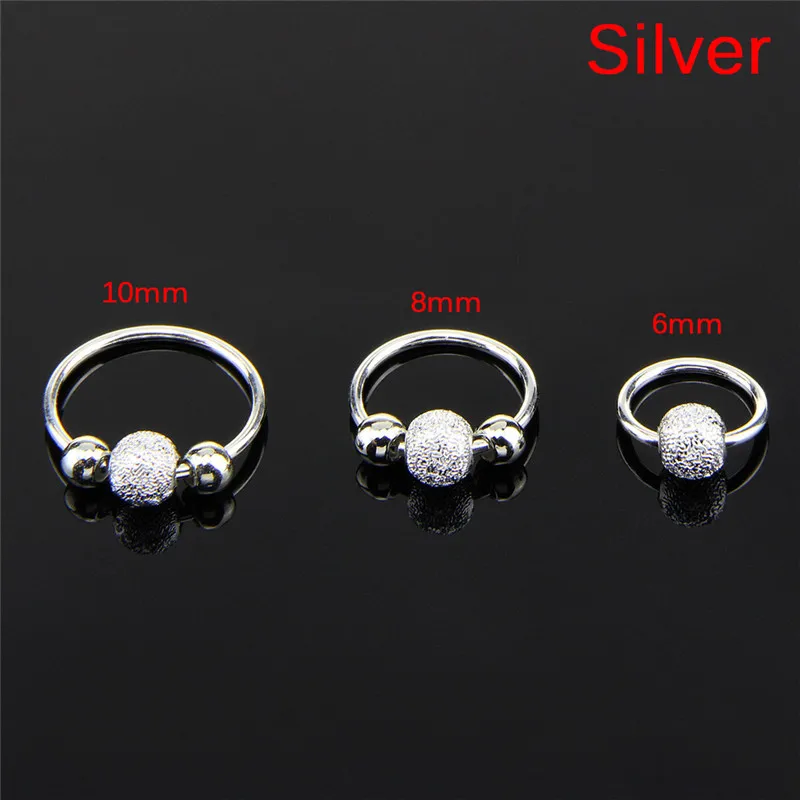 1Pcs Nostril Hoop Fashion Nose Earring Piercing High Quality Nose Ring Hiphop Body Piercing Jewelry