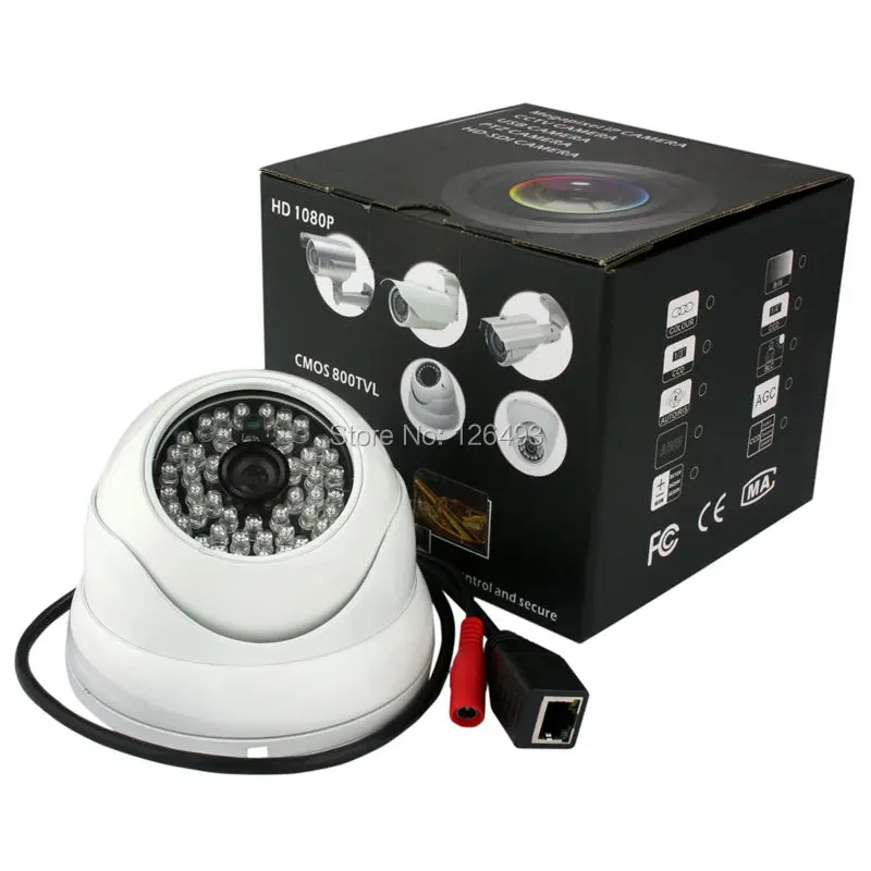 Открытый водонепроницаемый 2.0 мегапиксельная 1080 P hi3516c + imx222 H.264 Onvif P2P видеонаблюдения Купольная ip-камера ночное видение