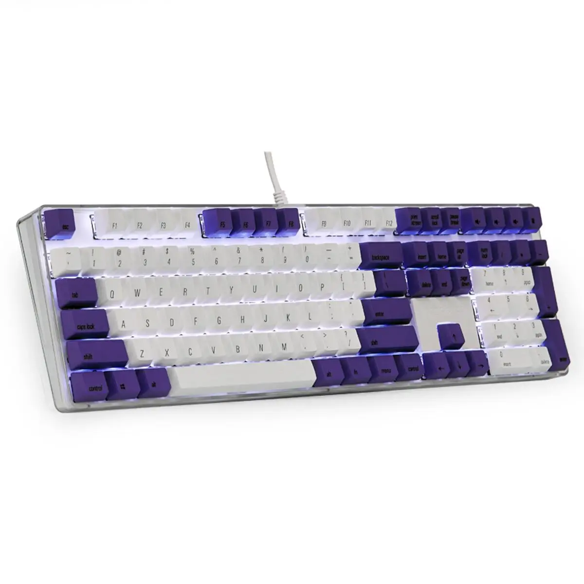 Игровой Keycap-Magicforce 108 Ключ УФ-свет Цвет краска-sub клавишные колпачки pbt набор клавишных колпачков для Механическая клавиатура-только