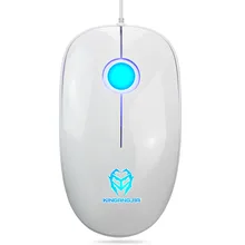 Проводная мышь 1200 dpi светодиодный 3 кнопки USB батарея Черный Белый Pro игровая мышь офисные высококачественные Мыши для ПК ноутбук L0131