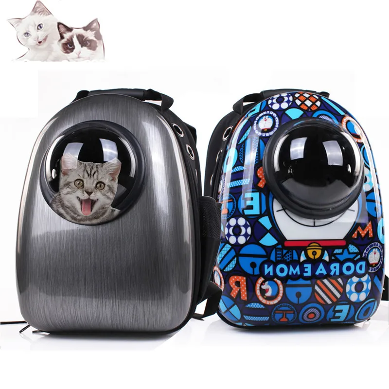 Bajila New Pet Supplies Space Capsule Shaped Bag Pet Carrier Breathable