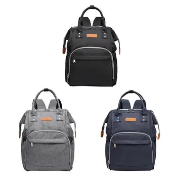 

Multifunctional Mummy Diaper Bags Zipper Maternity Women Nursing Handbag Large Capacity Travel Backpack Waterproof Nappy Bags