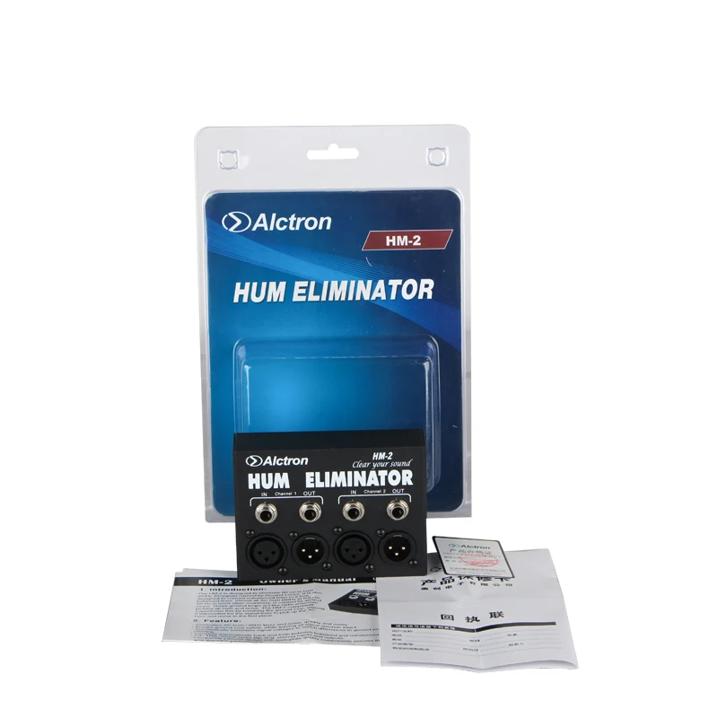 Alctron HM-2 hum eliminate to lower the noise