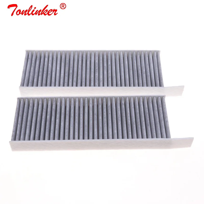 BOSCH Activated Carbon Cabin Air Filter 2 pcs Fits PEUGEOT 308 Wagon 2013
